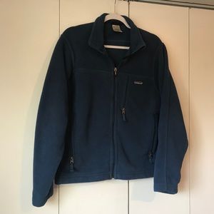 Patagonia synchilla fleece zip up jacket men small